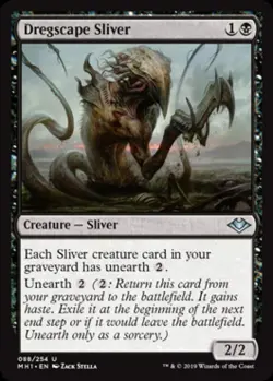 Dregscape Sliver -Foil Near Mint MTG Modern Horizons - Image 1