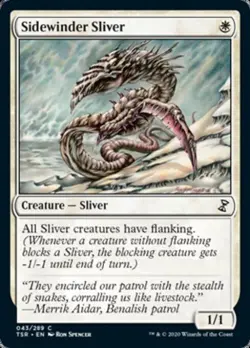 Sidewinder Sliver -Foil Near Mint MTG Time Spiral Remastered - Image 1