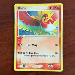 Ho-Oh 1/17 Holo POP Series 5 Promo Pokemon Card DMG - Image 1