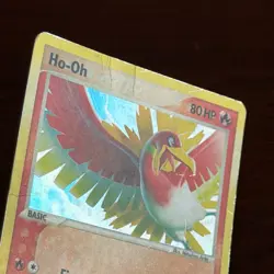 Ho-Oh 1/17 Holo POP Series 5 Promo Pokemon Card DMG - Image 3