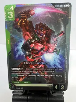 Gundam Card Game - Red Gundam - ST06-005 LR - NM - Image 1