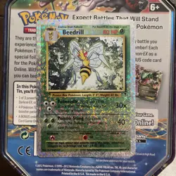 LC Legendary Collection Reverse Holo Beedrill LP Pokemon Card - Image 1
