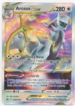 Arceus VSTAR SWSH307 SWSH: Sword & Shield Promo Cards Holo - Image 1