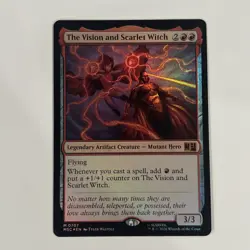 The Vision and Scarlet Witch Commander: Marvel Super Heroes Foil - Image 1