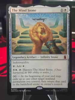 MTG: Marvels Superheroes - The Mind Stone (Foil) - Mythic - 21 - NM - Image 3