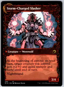 Reckless Stormseeker (Showcase) Innistrad: Midnight Hunt Magic: The Gathering NM - Image 2