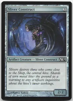 Sliver Construct - Magic 2014 (M14) - Foil Common - Magic: The Gathering - Image 1