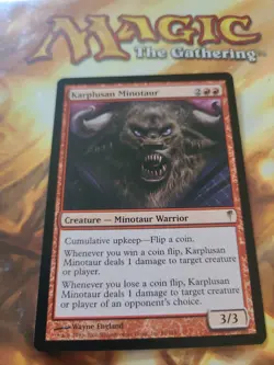 Karplusan Minotaur Coldsnap - Magic the Gathering - MTG - NM - Image 1