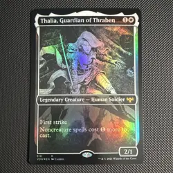 MTG Thalia, Guardian of Thraben Showcase Rare Regular EN VOW 318 - Image 1