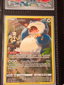 Pokemon TCG Snorlax TG10/TG30 Lost Origin Trainer Gallery UR Holo EN 150 HP - Image 1