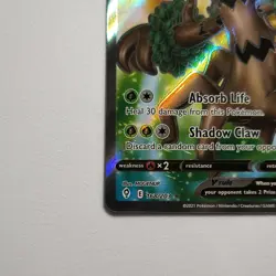 Pokemon Trevenant V 168/203 Evolving Skies Ultra Rare Full Art Holo English NM - Image 5
