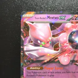 Pokemon Team Rocket's Mewtwo ex 081/182 Destined Rivals (DRI) English NM - Image 3