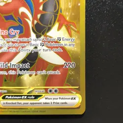 Koraidon ex 254/198 Scarlet & Violet Hyper Rare Full Art Gold Holo English NM - Image 5
