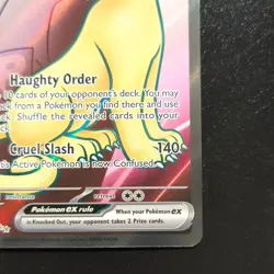 Pokemon Team Rocket's Persian ex 219/182 Destined Rivals DRI Holo English NM - Image 5