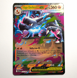 Pokemon TCG Mega Charizard X ex 013/094 Phantasmal Flames Holo English NM - Image 1