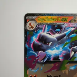 Pokemon TCG Mega Charizard X ex 013/094 Phantasmal Flames Holo English NM - Image 3