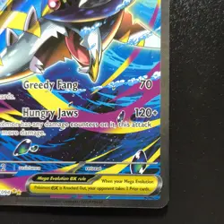 Mega Sharpedo ex 127/094 Phantasmal Flames Special Illustration Rare SIR Eng NM - Image 5