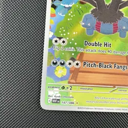 Pokemon TCG Zweilous 147/086 SV: White Flare Holo Illustration Rare Card - Image 5