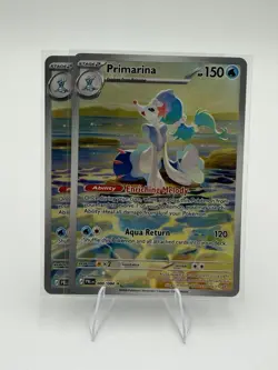 Primarina 088/084 Illustration Rare Pitch Black Pokemon Holo Near Mint - Image 3