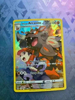 Hisuian Arcanine TG08/TG30 Holo Lost Origin Trainer Gallery Pokemon NM - Image 1