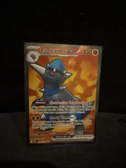 Rampardos ex 100/084 Holo Ultra Rare Pitch Black NM - Image 1