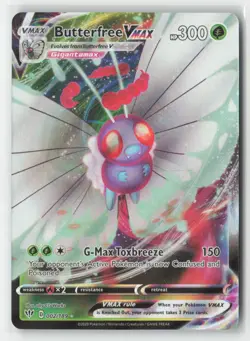 Butterfree VMAX 002/189 Holo VMAX Rare Darkness Ablaze Pokemon Near Mint - Image 1