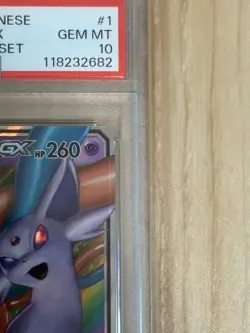 Espeon & Deoxys GX 001/031 Tag Team Japanese Pokemon TCG NM - Image 3