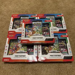 🔥🔥Lot of 5 Pokemon TCG First Partner Illustration Collection Series 2 FSIB🔥🔥 - Image 1
