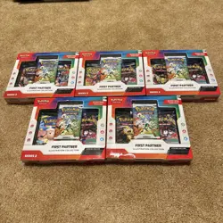 🔥🔥Lot of 5 Pokemon TCG First Partner Illustration Collection Series 2 FSIB🔥🔥 - Image 2