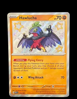 Pokemon Hawlucha #175/091: SV Paldean Fates (Read Description) 🔥 - Image 2