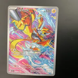 Zeraora 151/142 Illustration Rare Stellar Crown Pokemon Near Mint - Image 1