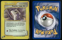 PSYCHIC CUBE 132 UC LP AQUAPOLIS POKEMON REVERSE HOLO - Image 1