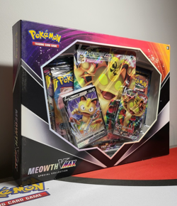 Pokemon TCG Meowth VMAX Special Collection Box Promo Oversized English 2020 - Image 1