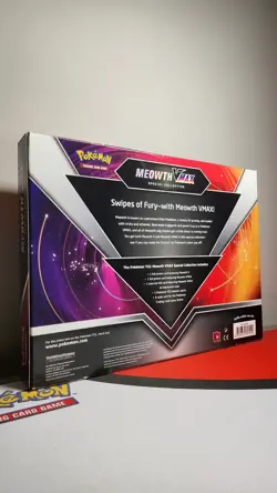 Pokemon TCG Meowth VMAX Special Collection Box Promo Oversized English 2020 - Image 2
