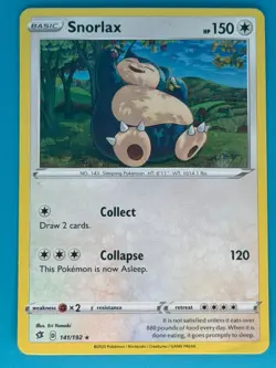 Pokemon - Snorlax [Cosmos Holo] (141/192) *Lightly Played - LP* - Image 1