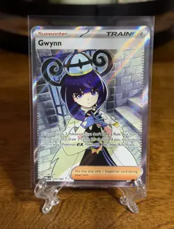 Gwynn Trainer 109/084 Pitch Black Ultra Rare Full Art Pokemon TCG - Image 1