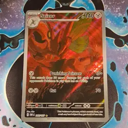 Scizor Illustration Rare Full Art Holo Obsidian Flames 205/197 ENG - Image 1