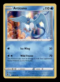 ARTICUNO 036/195 HOLO RARE SILVER TEMPEST NM/M - Image 1