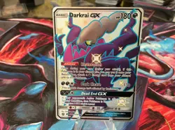 Pokemon TCG Darkrai GX SV70/SV94 Hidden Fates Shiny Vault Holo 180 HP - Image 1