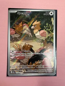 Pokemon TCG Spearow 151/132 Mega Evolution Illustration Rare Near Mint Condition - Image 1