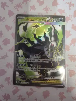 Mega Darkrai ex 101/084 Ultra Rare Pokemon Pitch Black English - Image 1