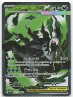 Mega Darkrai ex ME05: Pitch Black [101/084] Ultra Rare Holofoil NM Pokemon - Image 1