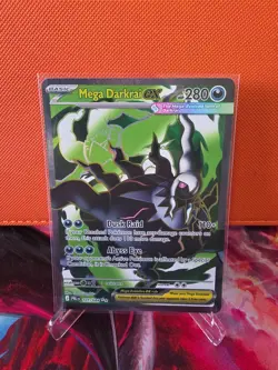 Mega Darkrai EX - 101/084 - Ultra Rare - Pitch Black - N/M - Pokemon Card - Image 1