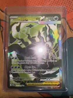 Mega Darkrai EX - Pokemon Pitch Black - Ultra Rare - NM 101/084 - Image 5