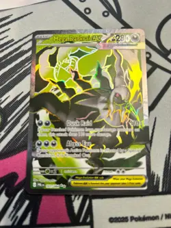 POKEMON - MEGA DARKRAI EX - 101/084 ULTRA RARE HOLO PITCH BLACK - NEW - Image 1