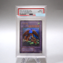 Yu-Gi-Oh PSA10 GEM MINT Thousand Dragon ME-11 Ultra Rare Japanese PS149 - Image 1