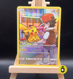 POKEMON - PIKACHU ILLUSTRATION RARE 241/236 - Eclissi Cosmica - ITA - COND. LP - Image 1