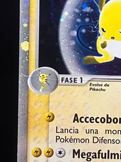 POKEMON - RAICHU EX ULTRA RARE 98/100 - EX Tempesta di Sabbia - ITA - COND. GOOD - Image 2