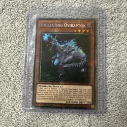 Yu-Gi-Oh! Souleating Oviraptor RA05-EN011 Starlight Rare - Image 1