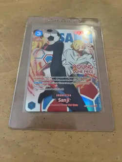 Round 1 Sanji English One Piece Promo OP15-047 - Image 2